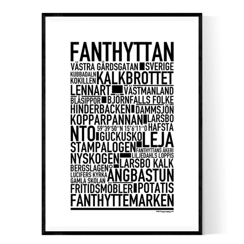 Fanthyttan Poster