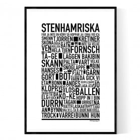 Stenhamriska Poster