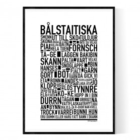 Bålstaitiska Poster