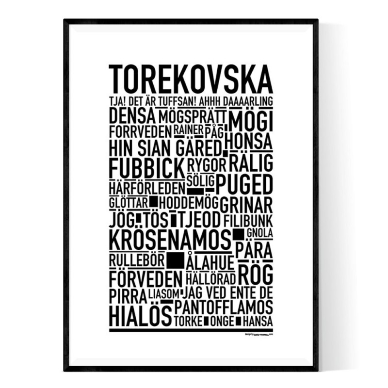 Torekovska Poster