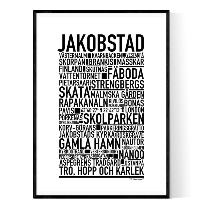 Jakobstad Poster