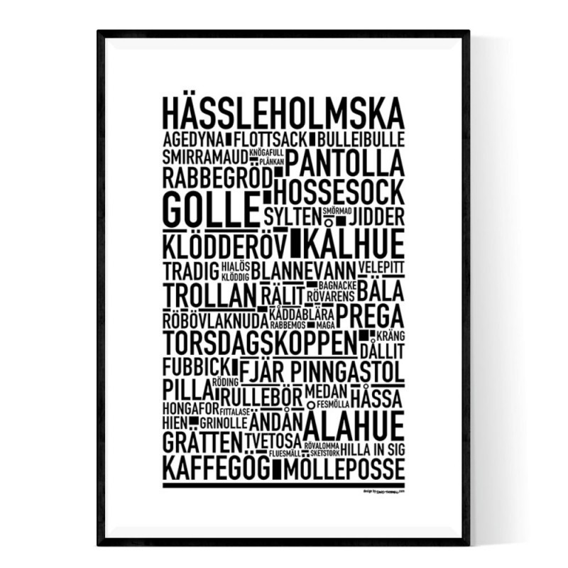 Hässleholmska Poster