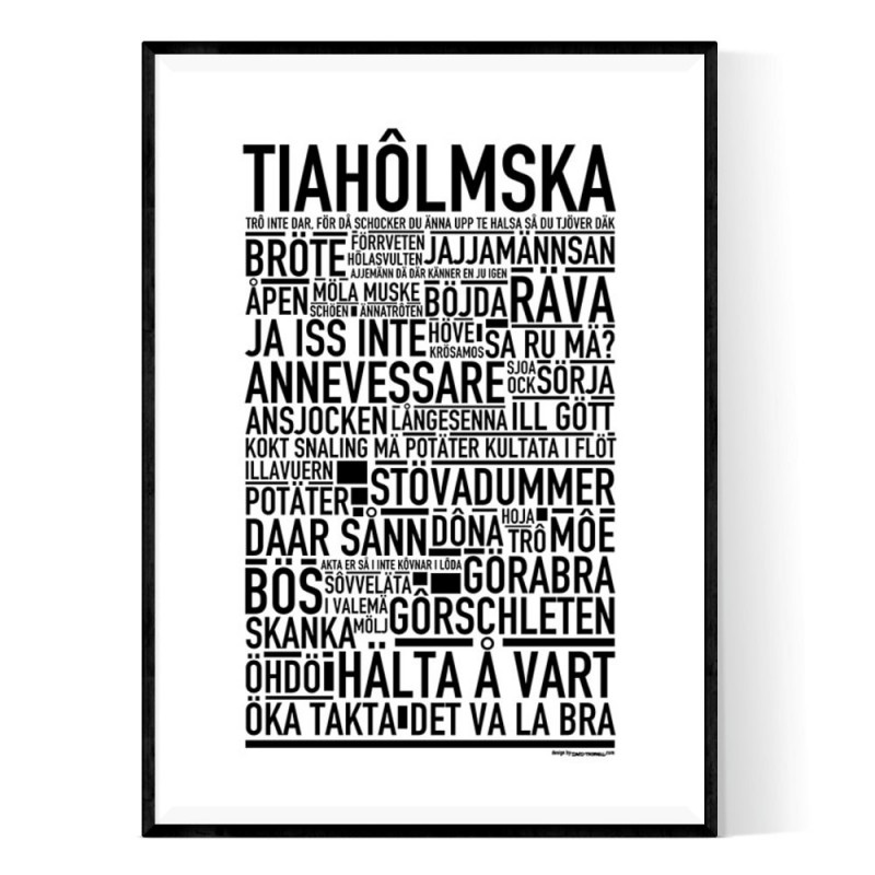 Tiahôlmska Poster