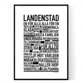 Ladenstad Poster