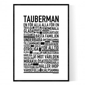 Tauberman Poster