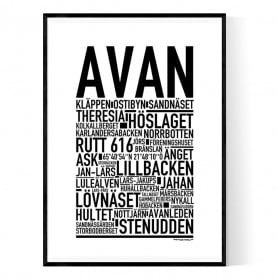 Avan Poster