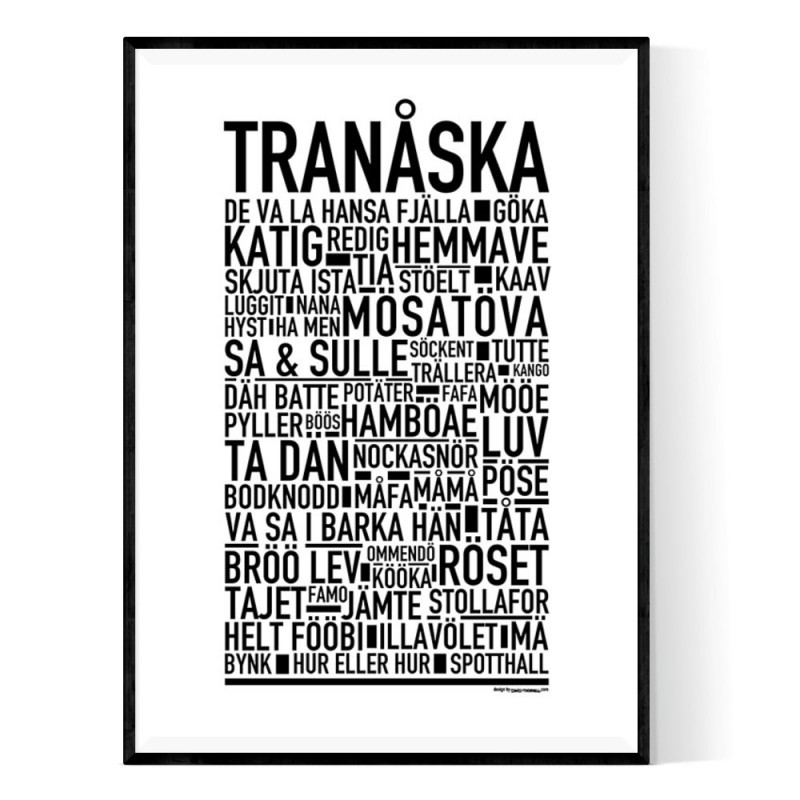 Tranåska Poster