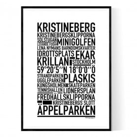 Kristineberg Sthlm Poster