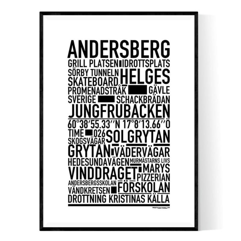 Andersberg Poster