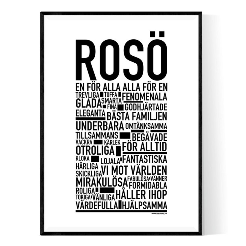 Rosö Poster
