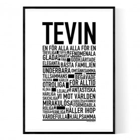 Tevin Poster