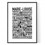 Marie-Louise Poster