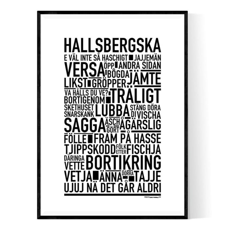 Hallsbergska Poster