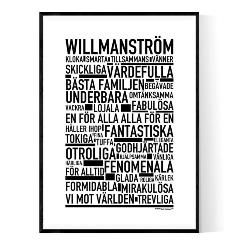 Willmanström Poster