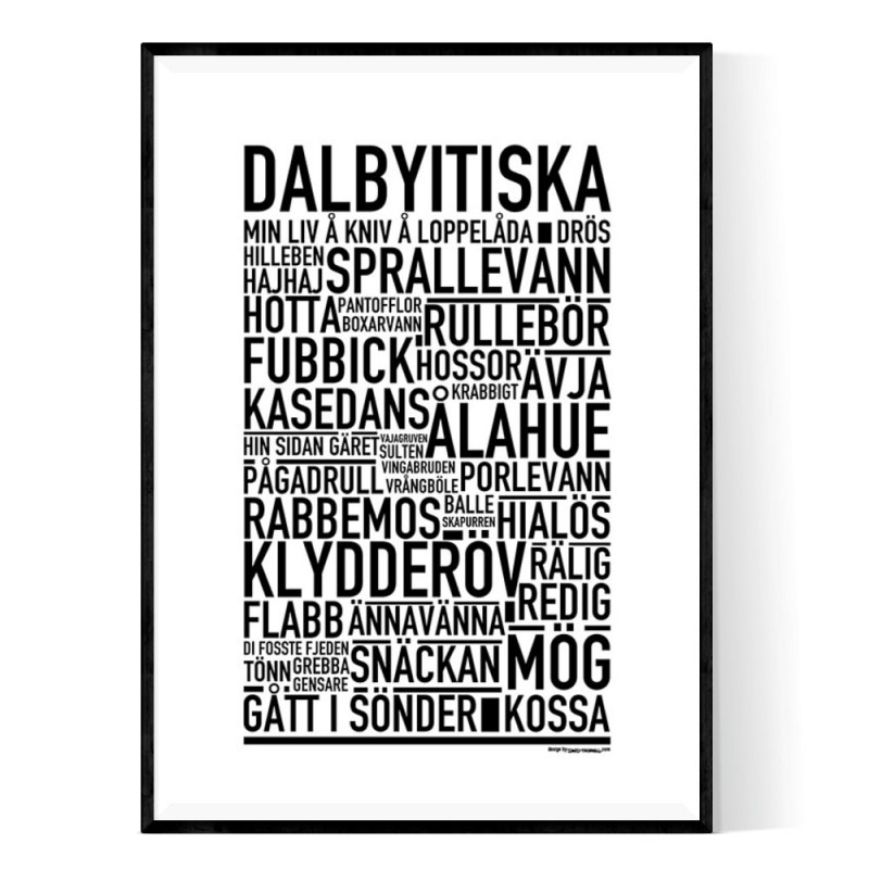 Dalbyitiska Poster