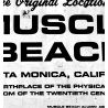 Muscle Beach Poster