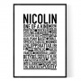 Nicolin Poster
