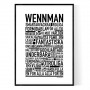 Wennman Poster