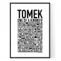 Tomek Poster