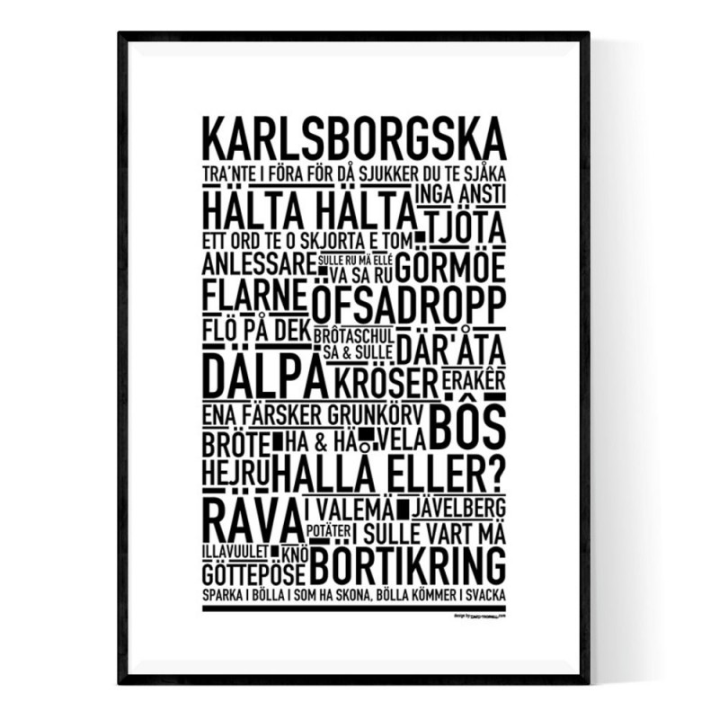Karlsborgska Poster