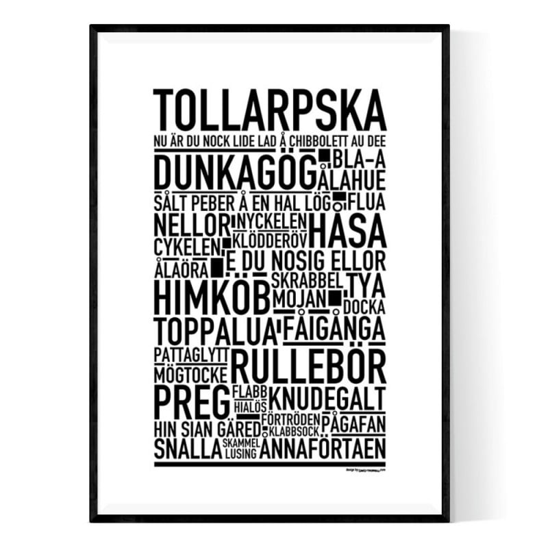 Tollarpska Poster