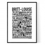 Britt-Louise Poster