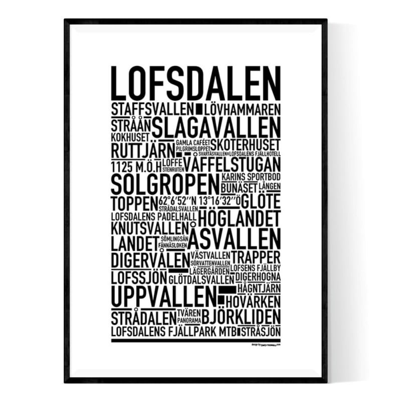 Lofsdalen Poster