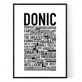 Donic Poster