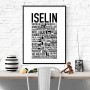 Iselin Poster
