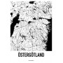 Östergötland Karta