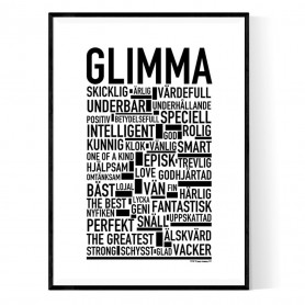 Glimma Poster