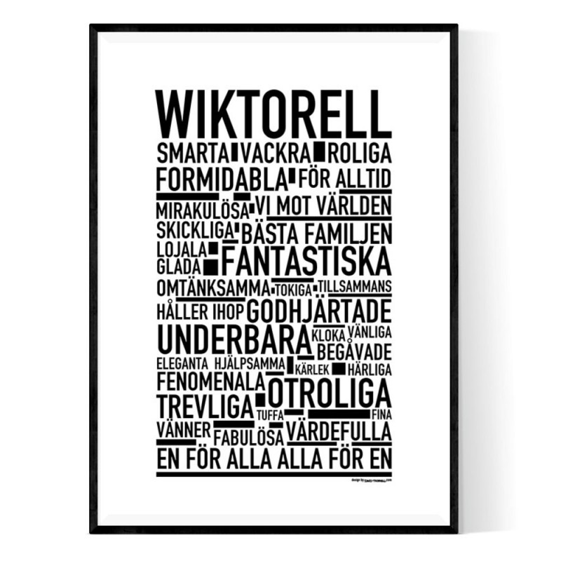 Wiktorell Poster