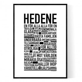 Hedene Poster