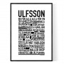 Ulfsson Poster