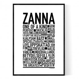Zanna Poster