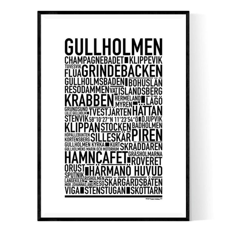 Gullholmen Poster
