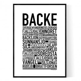 Backe Poster