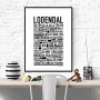 Lodendal Poster