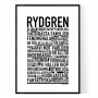 Rydgren Poster