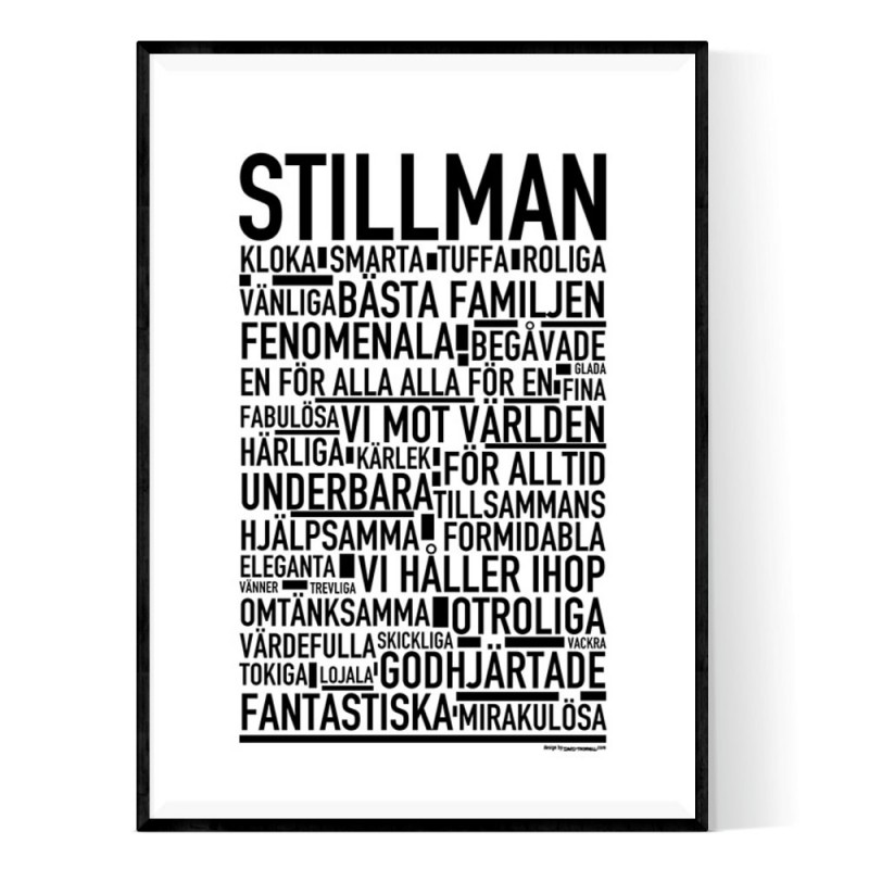Stillman Poster