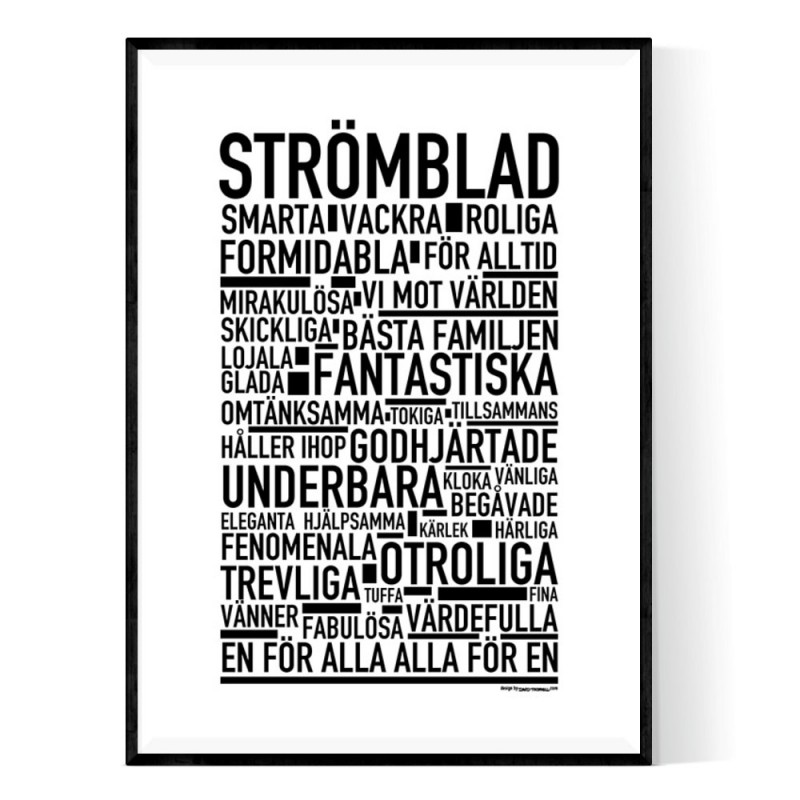 Strömblad Poster