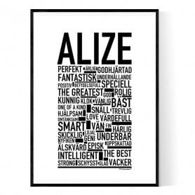 Alize Poster