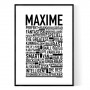 Maxime Poster