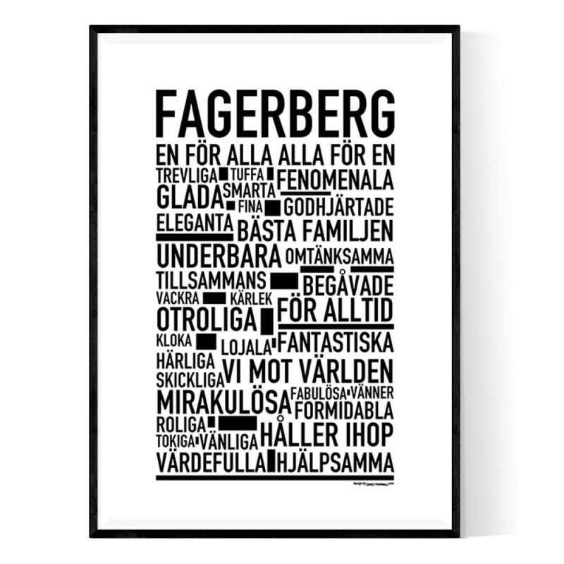 Fagerberg Poster