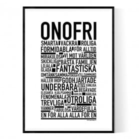 Onofri Poster