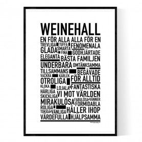Weinehall Poster