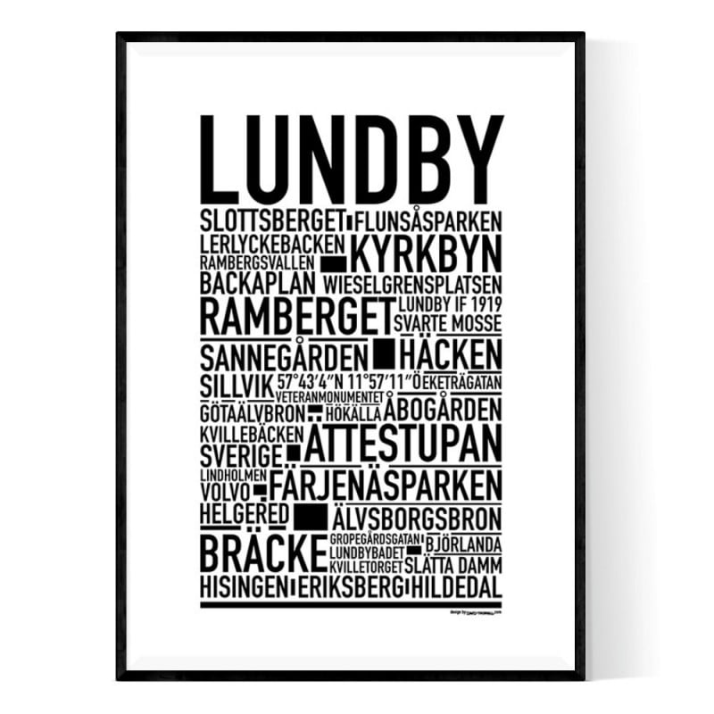 Lundby Hisingen Poster
