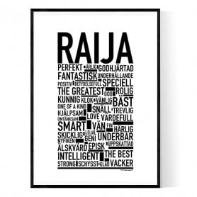 Raija Poster