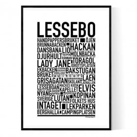 Lessebo Poster