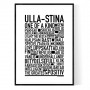 Ulla-Stina Poster